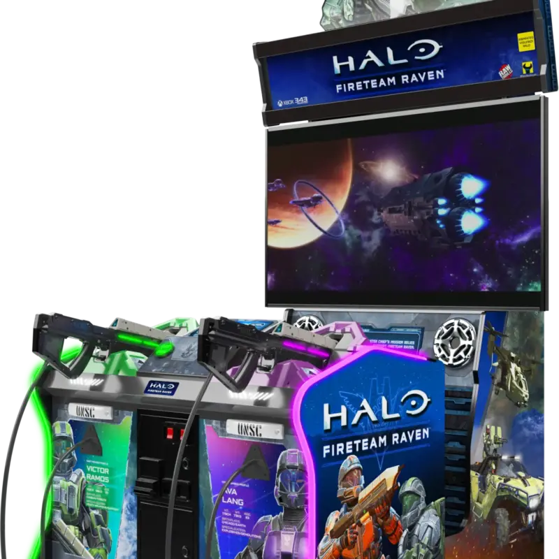 Halo Fireteam Raven Cabinet Render (2 Player Tethered)